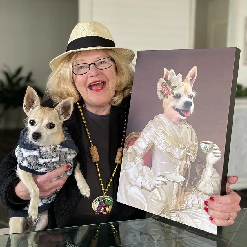 The Sweetheart - Custom Pet Canvas