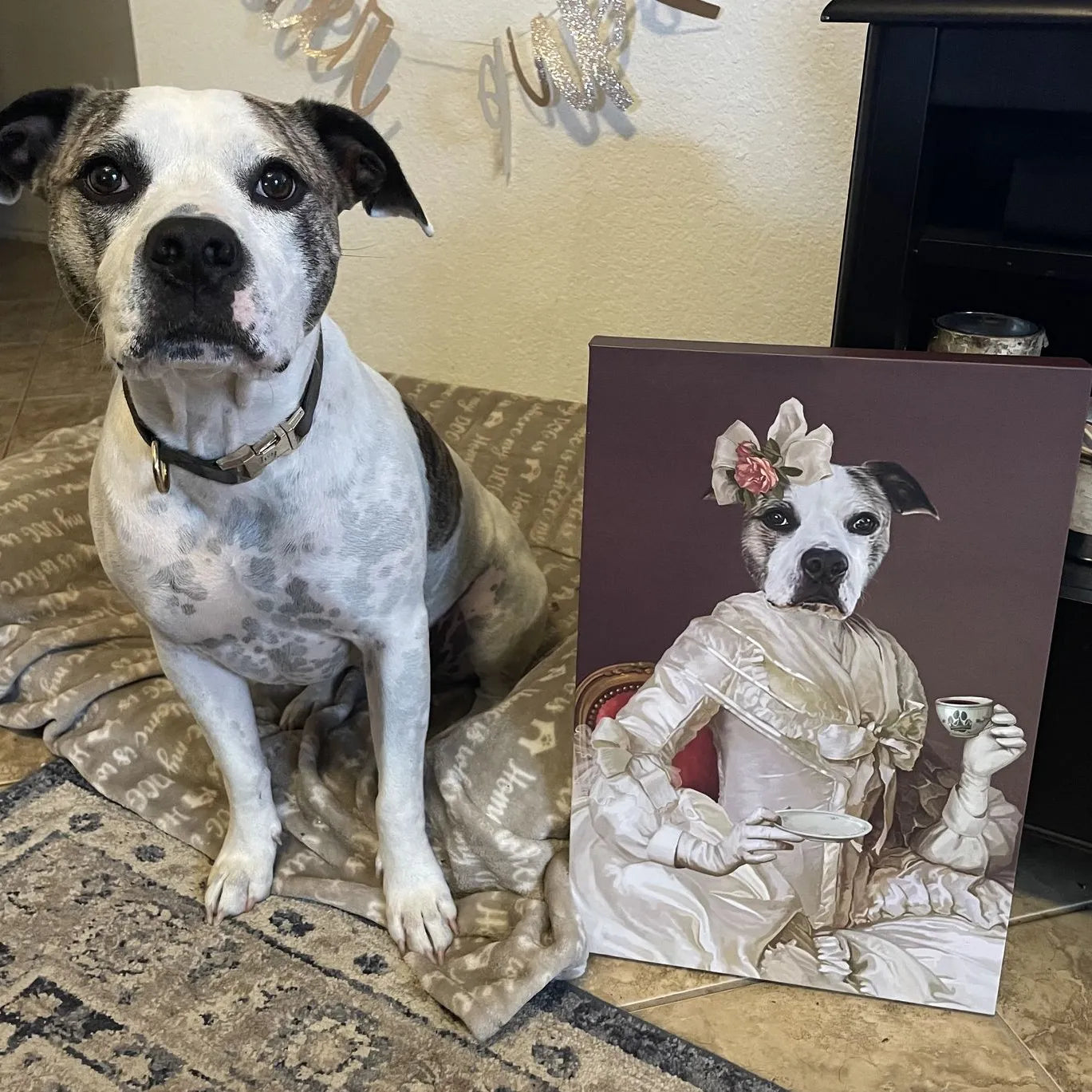 The Sweetheart - Custom Pet Canvas