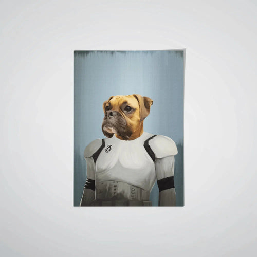 Crown and Paw - Poster The Trooper - Custom Pet Poster
