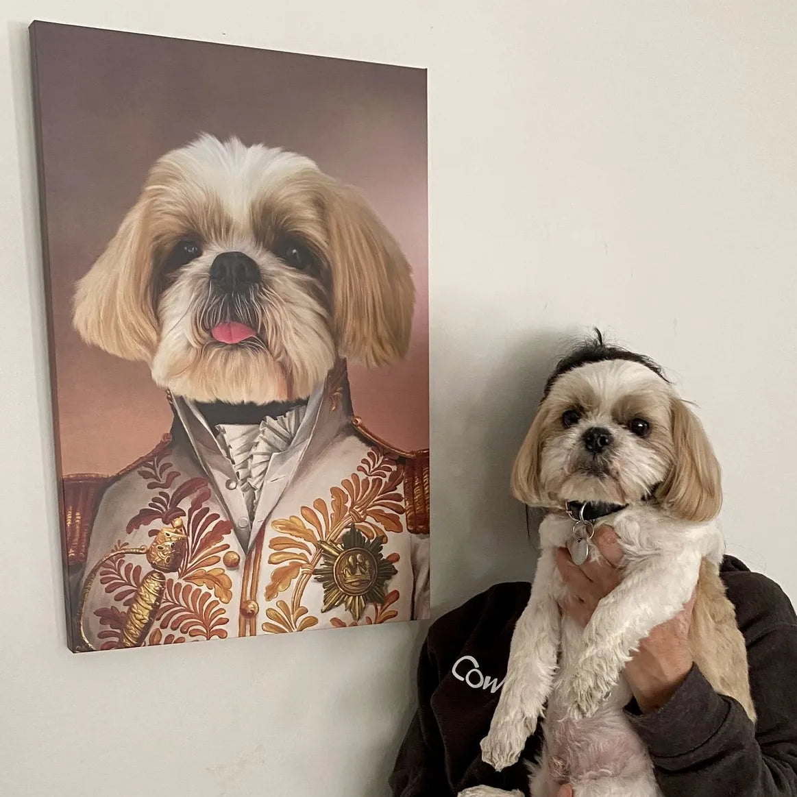 The White General - Custom Pet Canvas