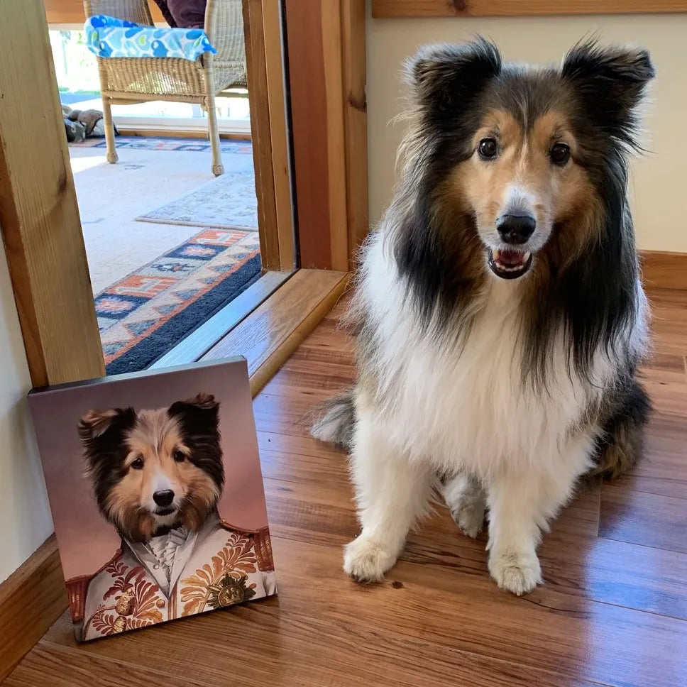 The White General - Custom Pet Canvas