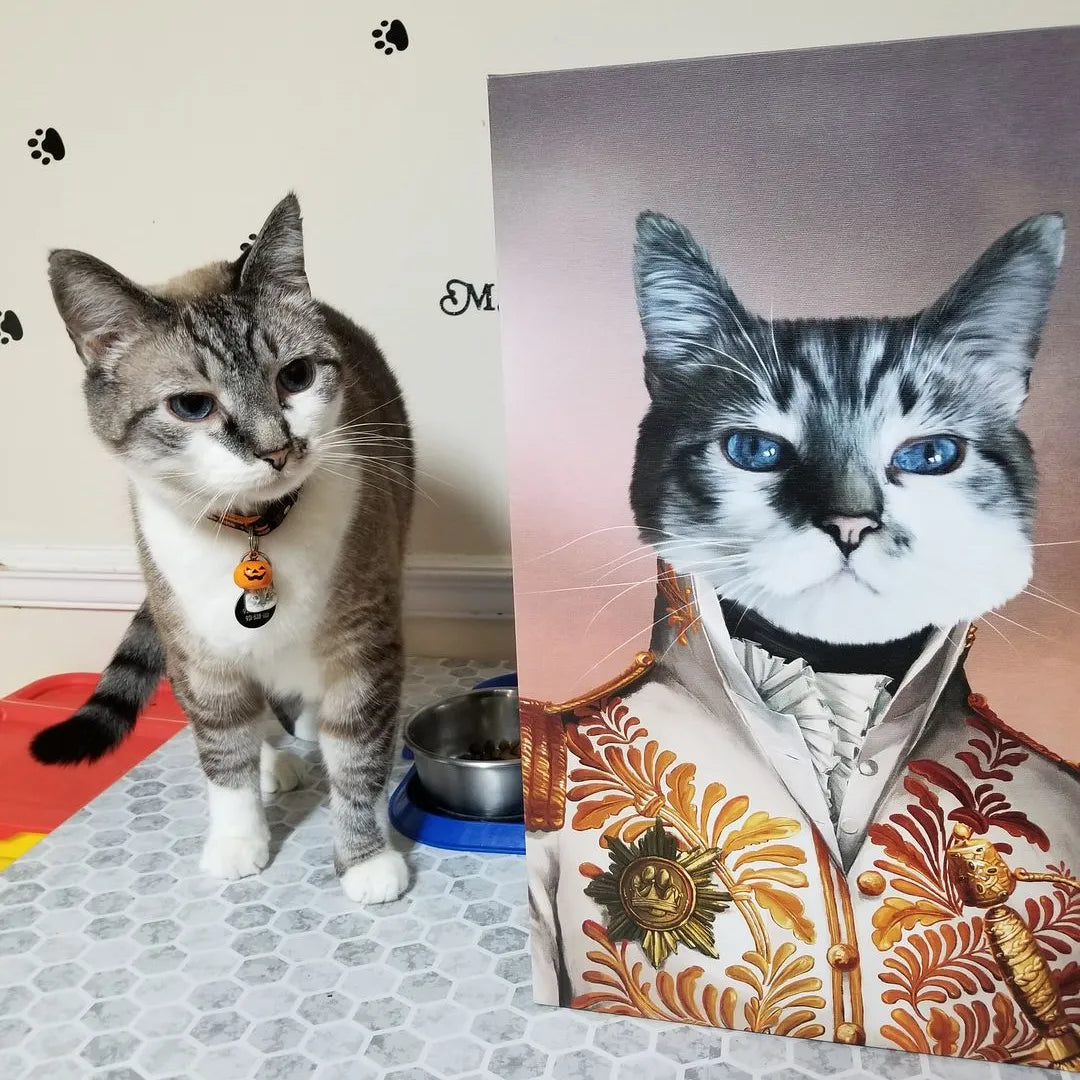 The White General - Custom Pet Canvas