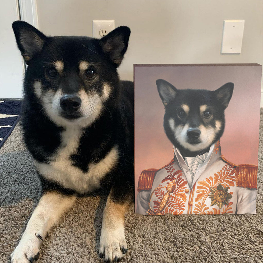 The White General - Custom Pet Canvas