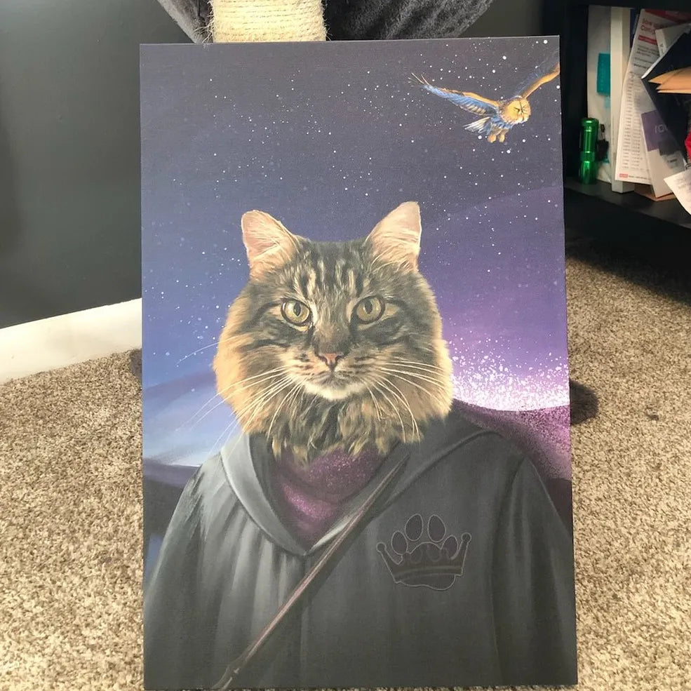 The Wizard - Custom Pet Canvas