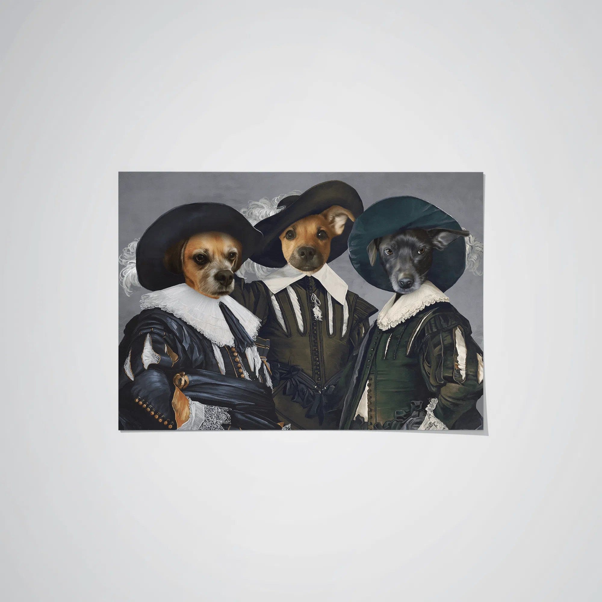 The Three Musketeers - Custom Pet Poster
