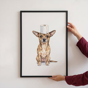 Toilet Roll Pet Portrait