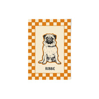 Checkered Pet Portrait
