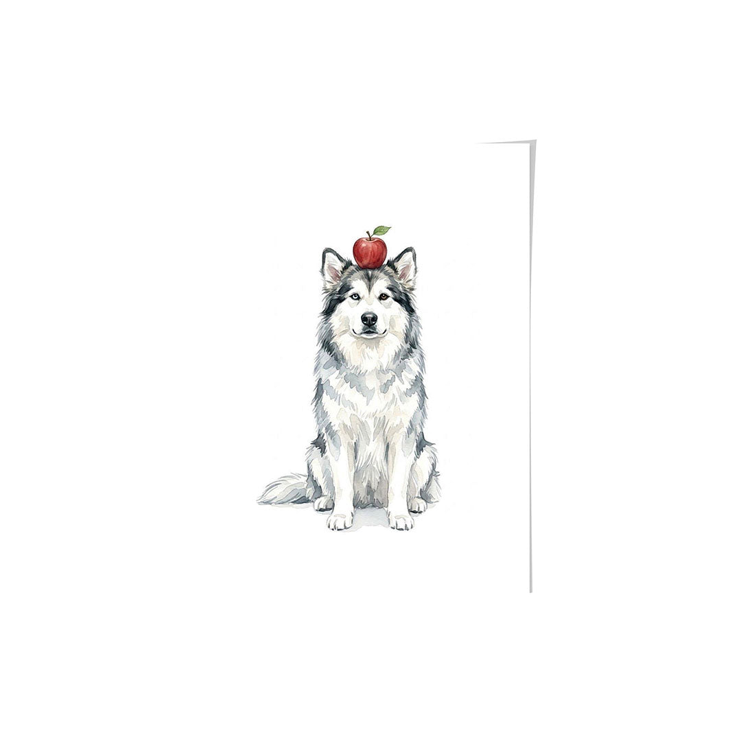 Balancing Apple Pet Portrait