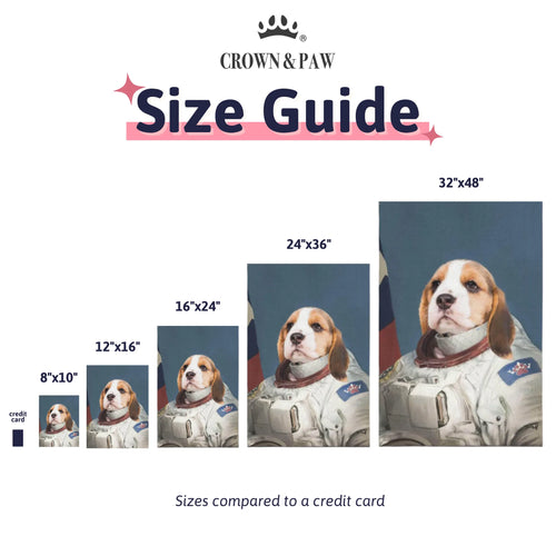The Astronaut - Custom Pet Canvas