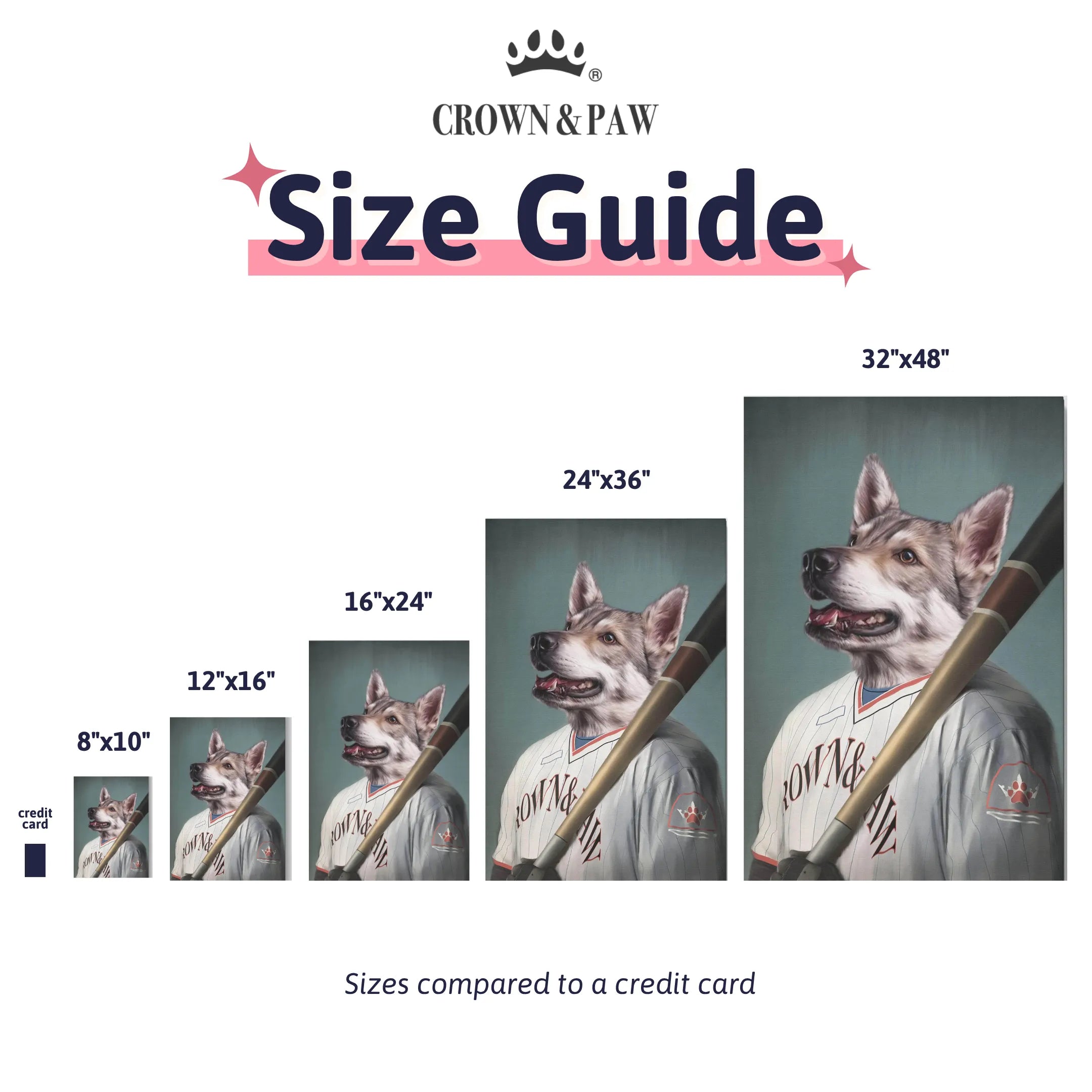 The Baseball Player - Custom Pet Canvas