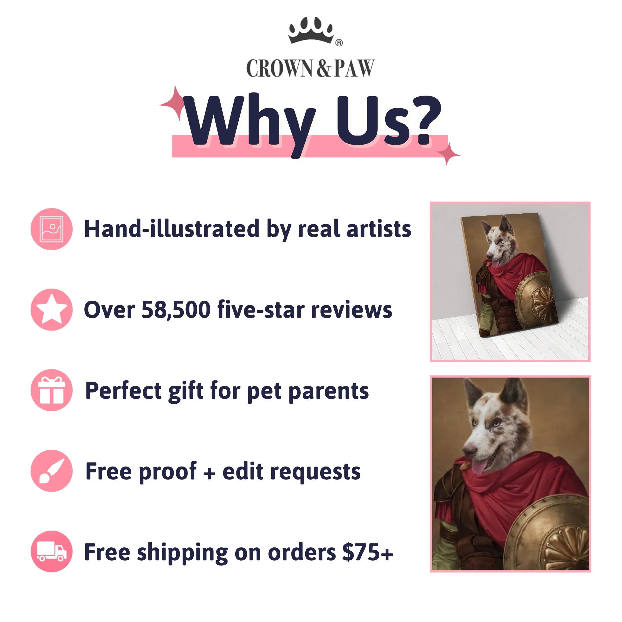 The Gladiator - Custom Pet Canvas