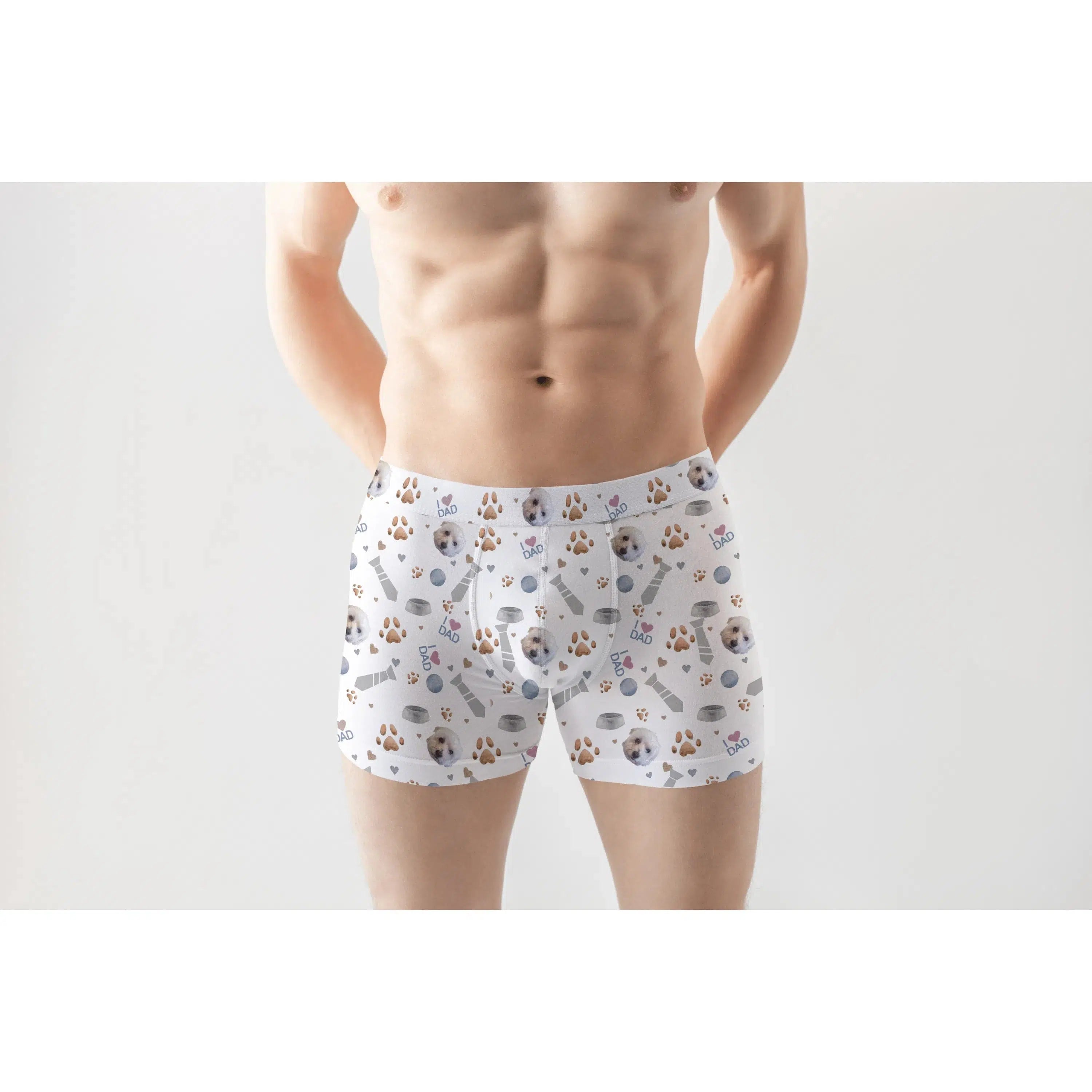 Custom Pet Boxer Briefs for Dog Dads