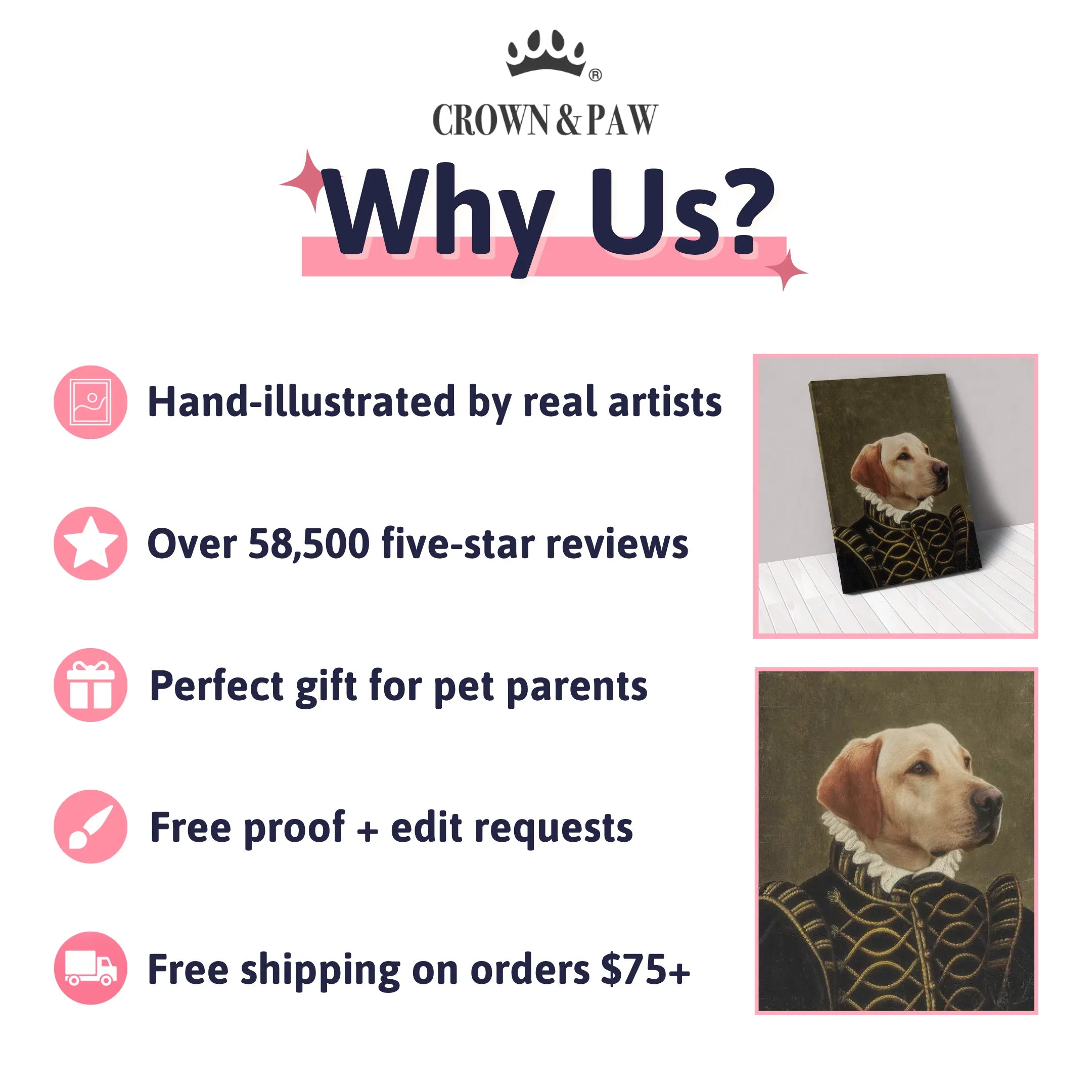 The Noble - Custom Pet Canvas