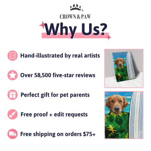 The Surfer - Custom Pet Canvas