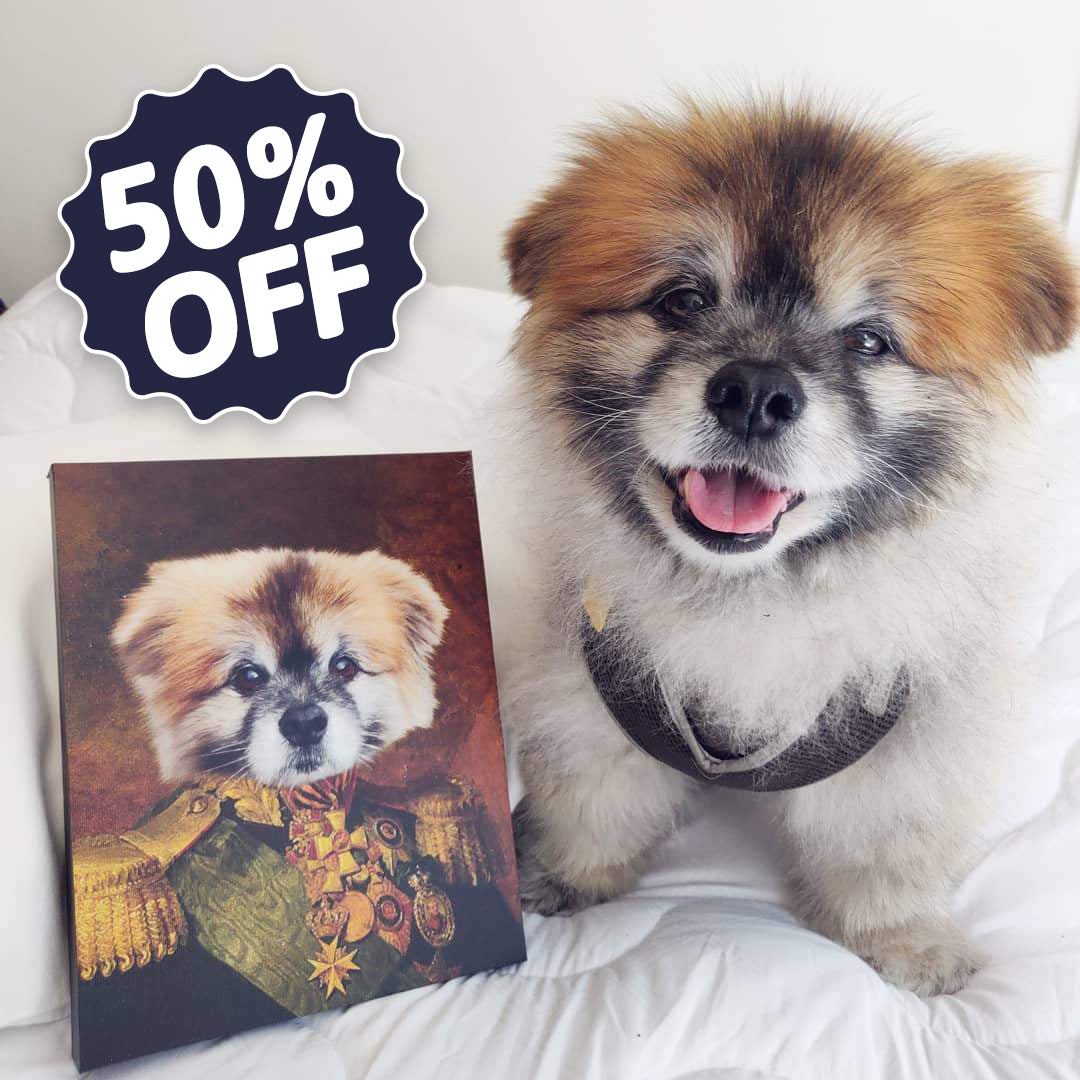 Renaissance Pet Portrait (50% Off) - Custom Canvas