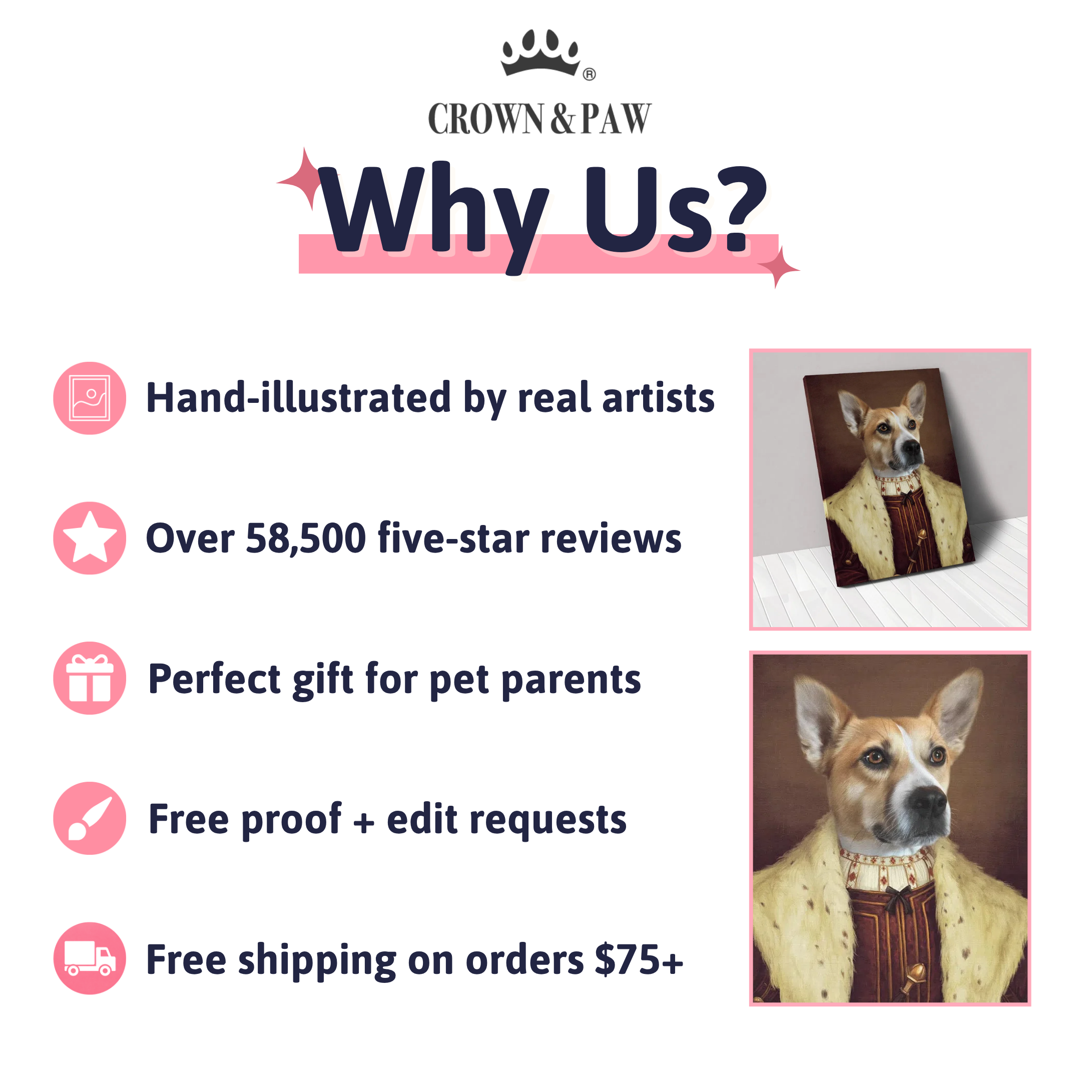 The Young King - Custom Pet Canvas
