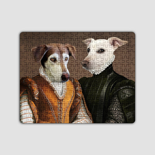 Crown and Paw - Puzzle The Classy Couple - Custom Puzzle 11" x 14"