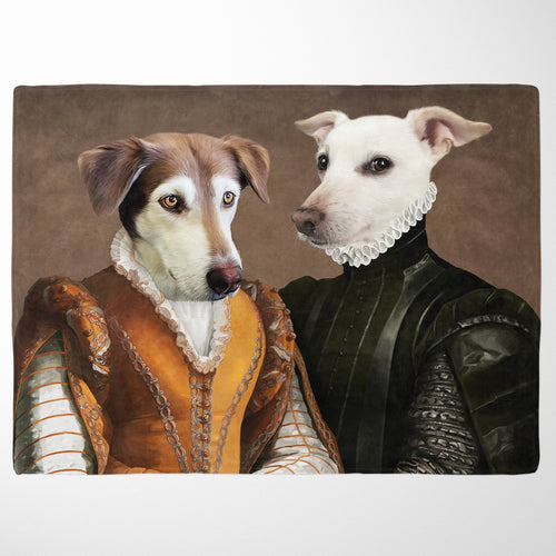 Crown and Paw - Blanket The Classy Couple - Custom Pet Blanket
