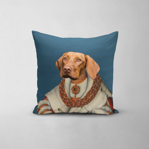 Crown and Paw - Throw Pillow The Heiress - Custom Throw Pillow