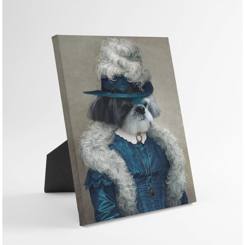 Crown and Paw - Standing Canvas The Boa Lady - Custom Standing Canvas