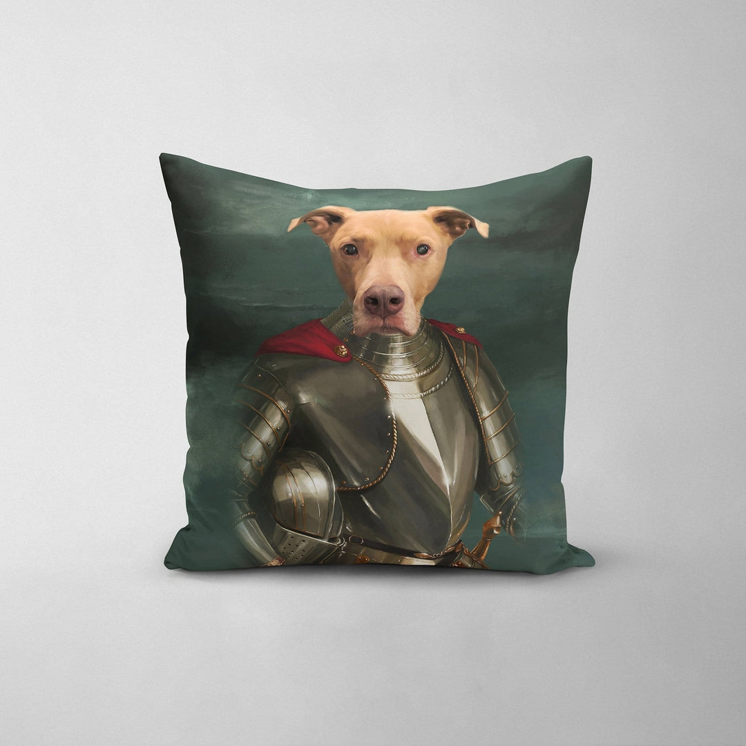 The Royal Knight - Custom Throw Pillow