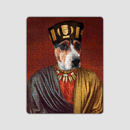 Crown and Paw - Puzzle The African King - Custom Puzzle 11" x 14"