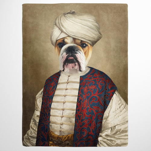 Crown and Paw - Blanket The Sultan - Custom Pet Blanket