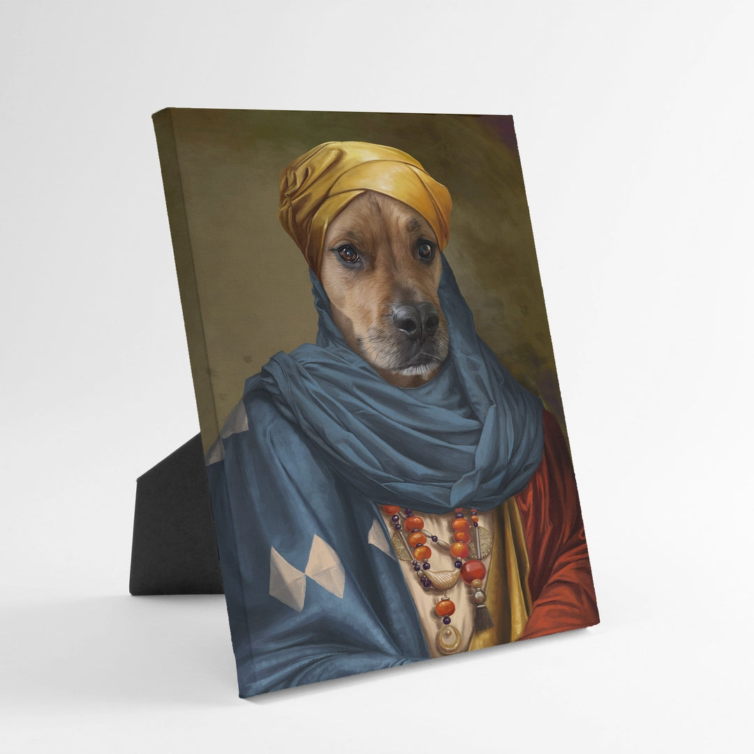 The African Prince - Custom Standing Canvas
