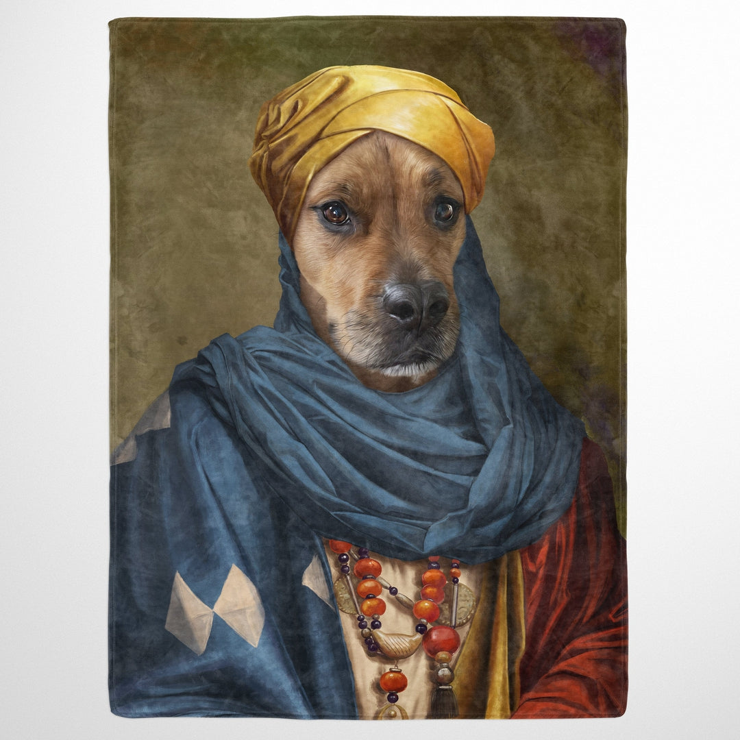 The African Prince - Custom Pet Blanket