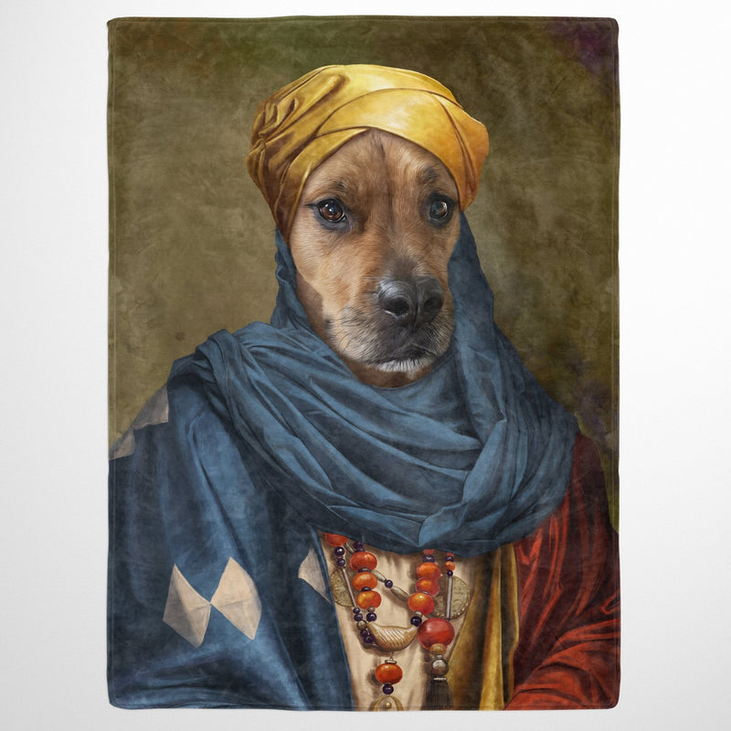 The African Prince - Custom Pet Blanket