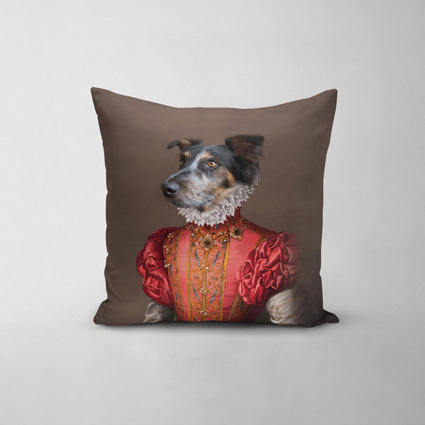 The Red Rose - Custom Throw Pillow