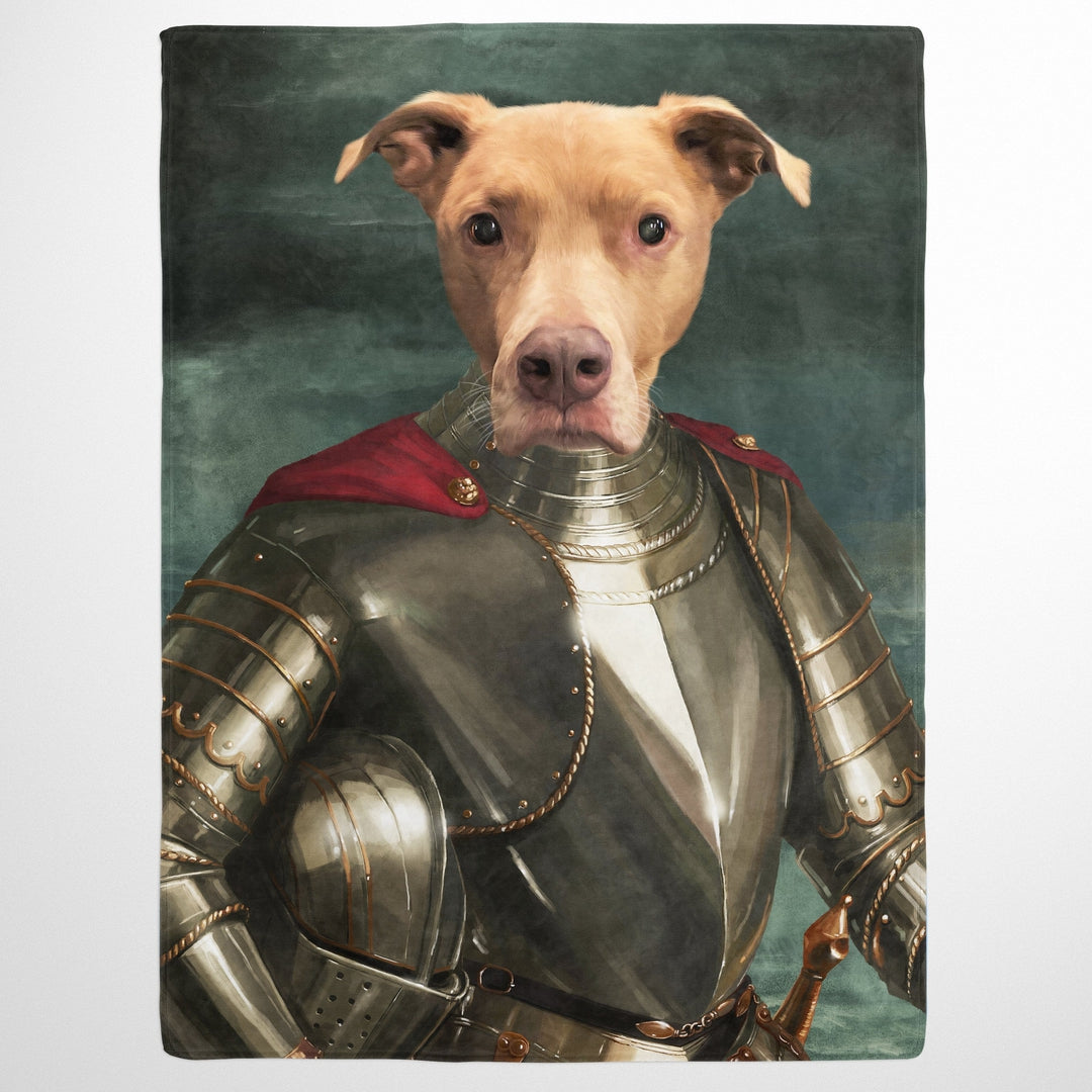 The Royal Knight - Custom Pet Blanket