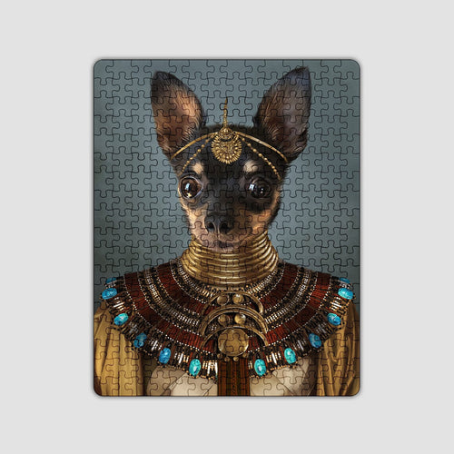 Crown and Paw - Puzzle The Nubian Queen - Custom Puzzle 11" x 14"