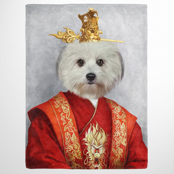 The Asian Emperor - Custom Pet Blanket