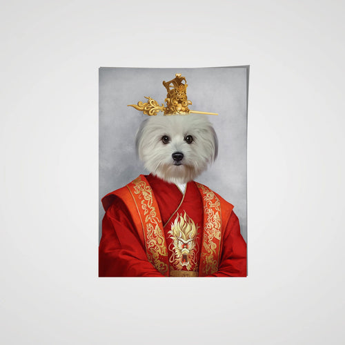 Crown and Paw - Poster The Asian Emperor - Custom Pet Poster