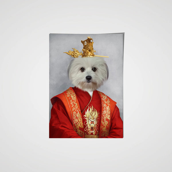 The Asian Emperor - Custom Pet Poster