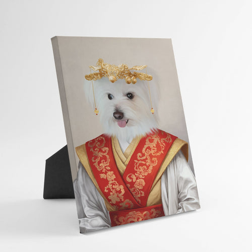 Crown and Paw - Standing Canvas The Asian Empress - Custom Standing Canvas