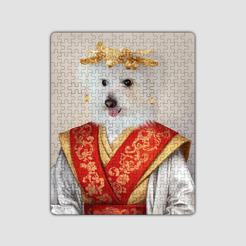 Crown and Paw - Puzzle The Asian Empress - Custom Puzzle 11" x 14"