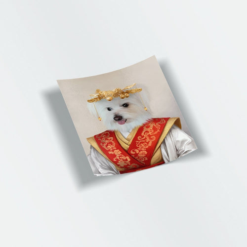 Crown and Paw - Sticker The Asian Empress - Custom Stickers
