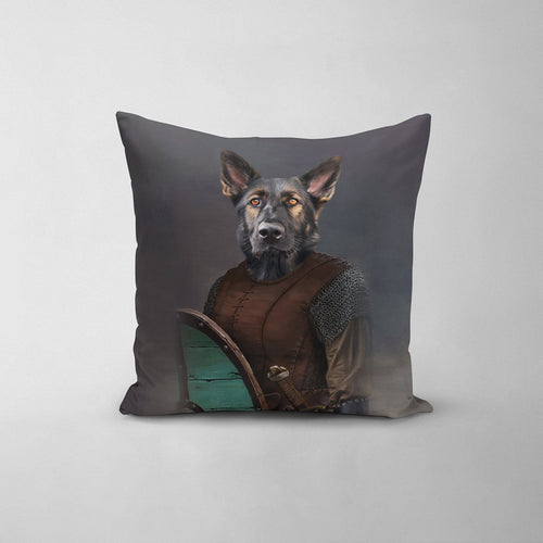 Crown and Paw - Throw Pillow The Shieldmaiden - Custom Throw Pillow