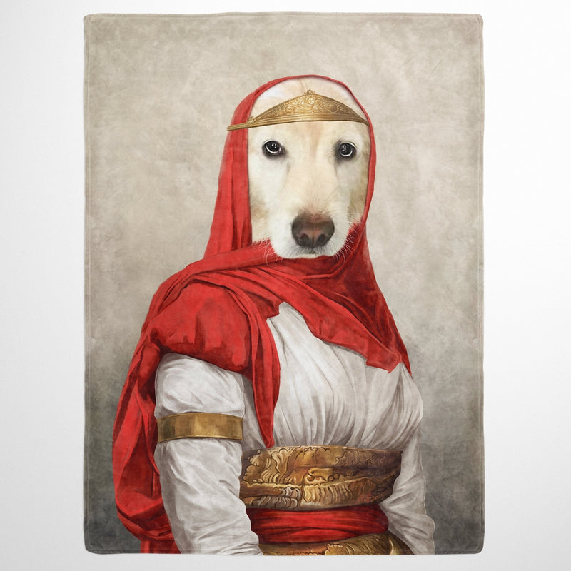 The Persian Princess - Custom Pet Blanket