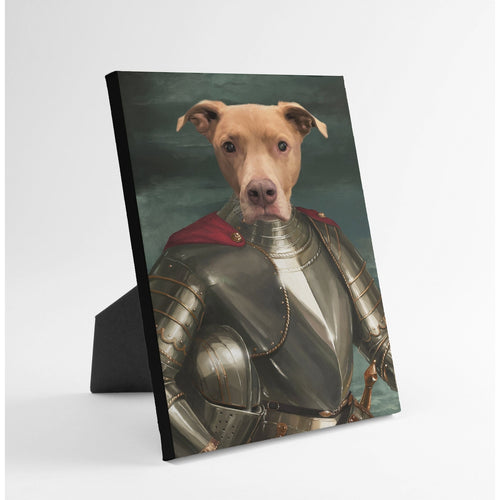 Crown and Paw - Standing Canvas The Royal Knight - Custom Standing Canvas
