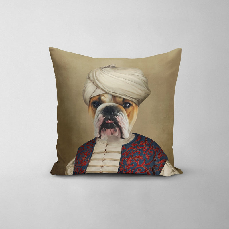 The Sultan - Custom Throw Pillow