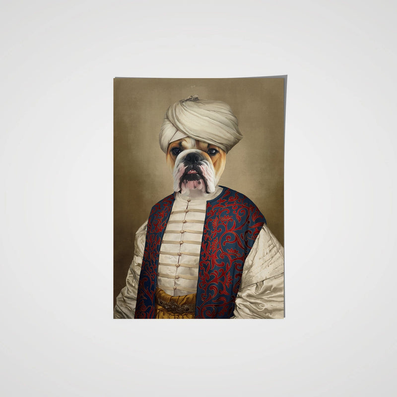 The Sultan - Custom Pet Poster