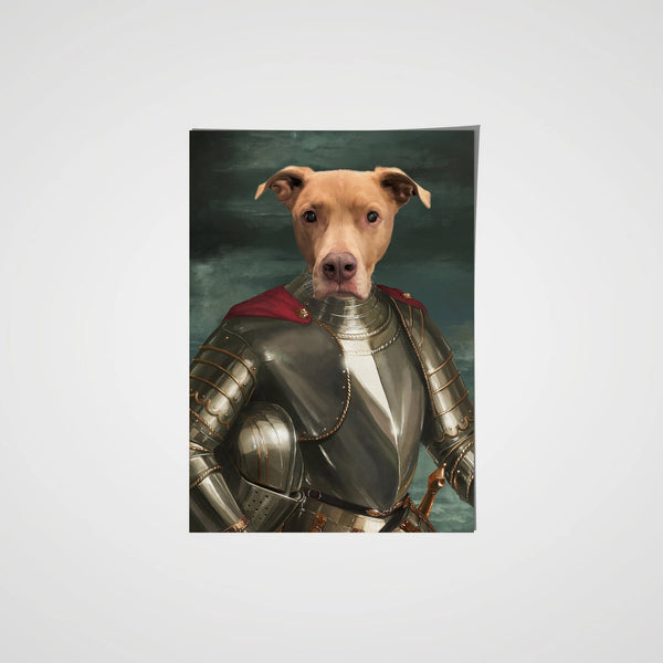 The Royal Knight - Custom Pet Poster