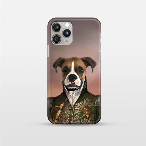 Crown and Paw - Phone Case The Green General - Pet Art Phone Case