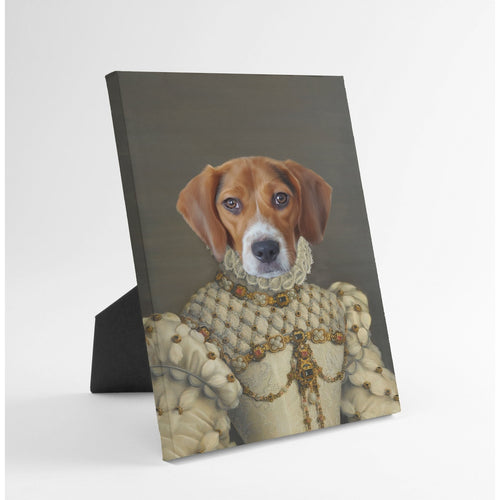Crown and Paw - Standing Canvas The Princess - Custom Standing Canvas