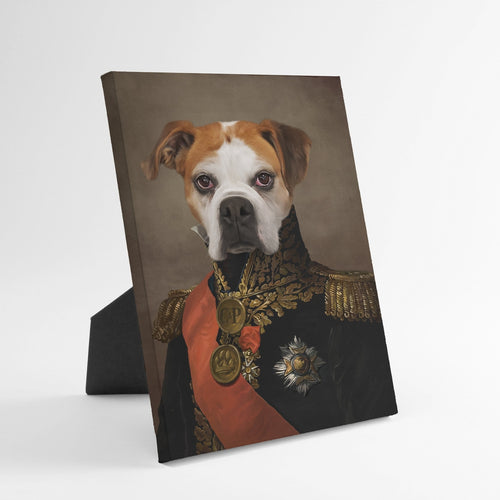 Crown and Paw - Standing Canvas The Major - Custom Standing Canvas