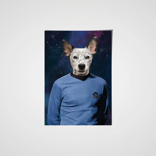 Crown and Paw - Poster The Trekkie - Custom Pet Poster