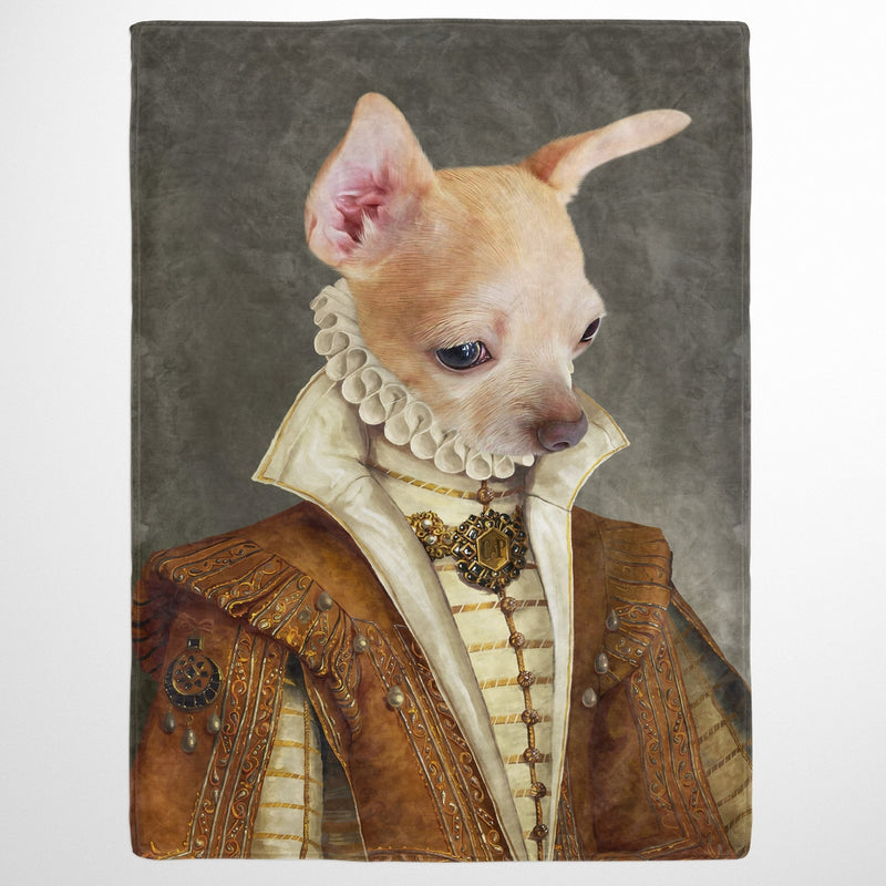 The Golden Princess - Custom Pet Blanket